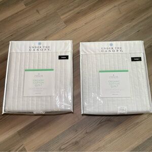 Set of 2 Under The Canopy Twin Quilts NEW